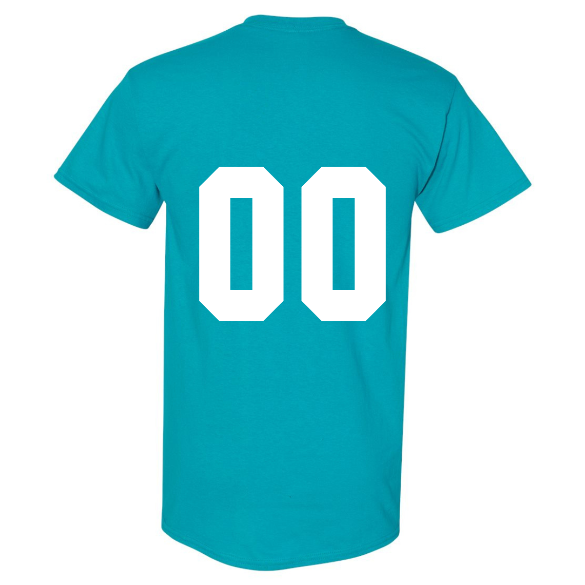 Tropical Blue Cotton Tee (6-10)